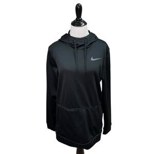 Nike Men’s M Medium Hoodie Sweater Black High Neck Athleisure Gym Workout